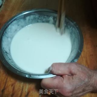 白面搅团的做法步骤：1