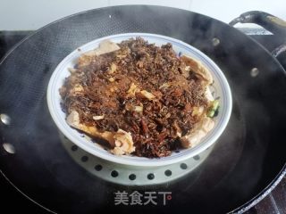 家庭版梅菜扣肉的做法步骤：11
