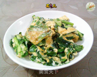 鸡蛋炒韭菜的做法