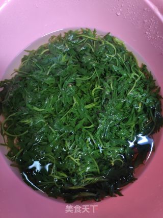 煎艾叶粄的做法步骤：4