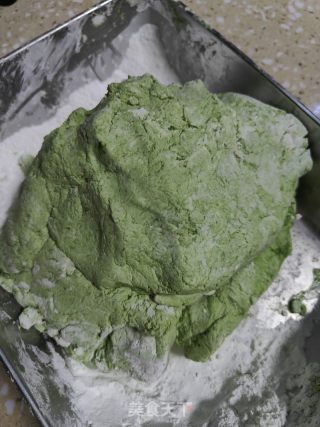 煎艾叶粄的做法步骤：9