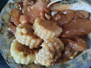 鸡胸肉烤时蔬的做法步骤：1