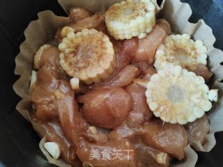 鸡胸肉烤时蔬的做法步骤：3