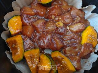 鸡胸肉烤蔬菜水果的做法步骤：3