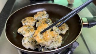 紫菜虾滑肉饼的做法步骤：10