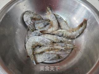 虾仁菠菜汤的做法步骤：2