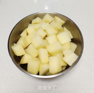 焦香土豆的做法步骤：1