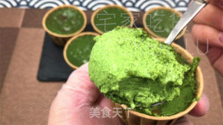 抹茶淡奶烤布丁，制作简单，甜而不腻，口感Q弹软嫩。的做法步骤：12