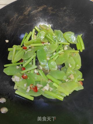 莴笋炒肉的做法步骤：10