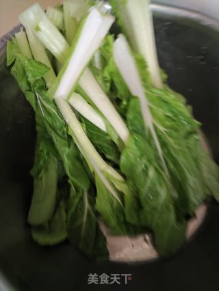 猪手炒秋香苔的做法步骤：1
