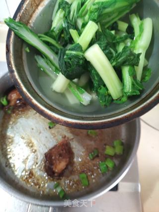 猪手炒秋香苔的做法步骤：6