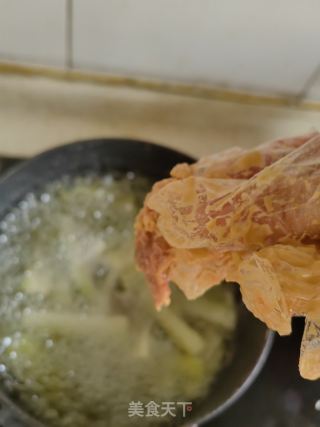 丝瓜滑肉汤的做法步骤：5