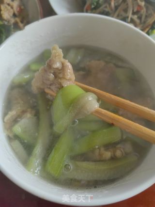 丝瓜滑肉汤的做法步骤：9