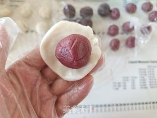 红豆桃花酥的做法步骤：6