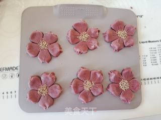 红豆桃花酥的做法步骤：13