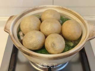 杭白菜煮年糕的做法步骤：5