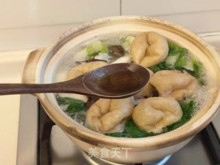 杭白菜煮年糕的做法步骤：6