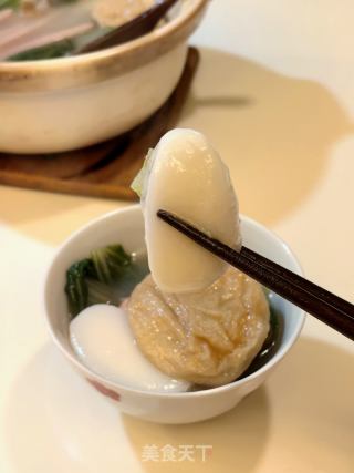 杭白菜煮年糕的做法步骤：8