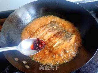 红烧乌青中段的做法步骤：7