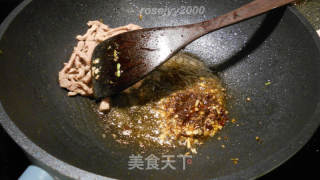 豉味肉丝四季豆的做法步骤：4