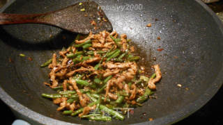 豉味肉丝四季豆的做法步骤：5