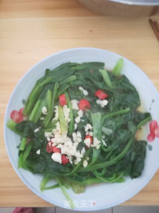 凉拌小油菜的做法步骤：4