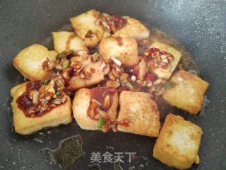 煎豆腐的做法步骤：6