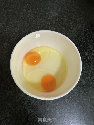 酸豆角炒鸡蛋的做法步骤：2