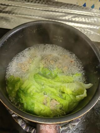 生菜滑肉汤的做法步骤：6