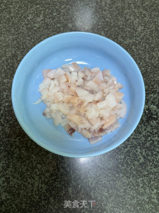 紫菜鱿鱼饼的做法步骤：3
