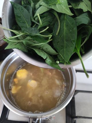 辣椒叶肉丝汤的做法步骤：5