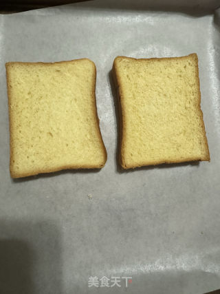芝士玉米火腿吐司的做法步骤：3