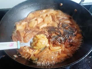 红汤老豆腐炖鲢鱼头的做法步骤：13