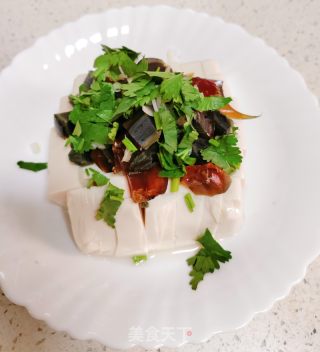 皮蛋豆腐的做法