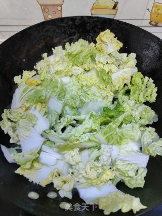 腐卷炖白菜的做法步骤：4