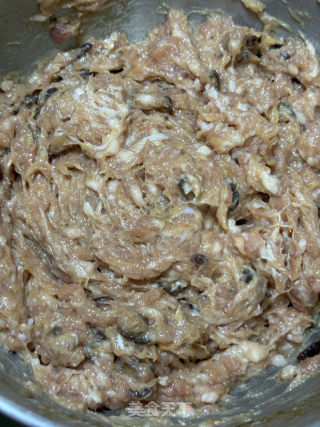 香菇干贝肉包的做法步骤：10