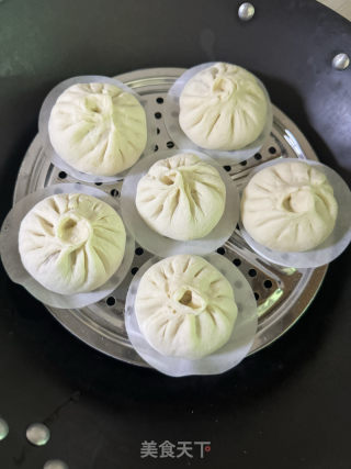 香菇干贝肉包的做法步骤：20