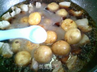 小土豆烧猪肉的做法步骤：7