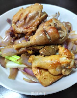 香煎鸡块的做法步骤：7