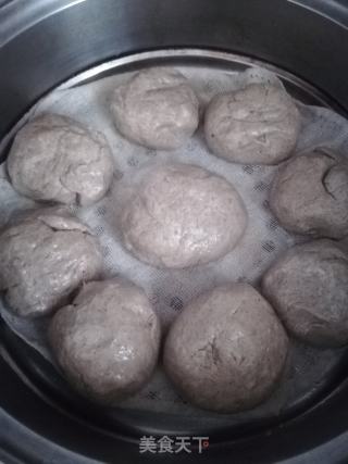 杂粮馍馍的做法步骤：10