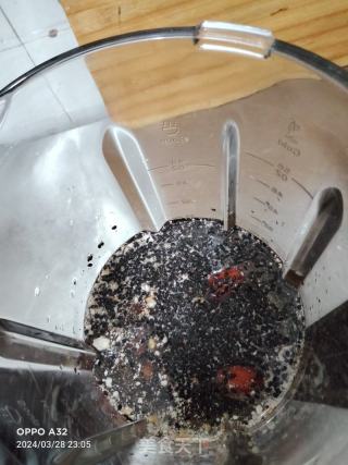四黑豆浆的做法步骤：1