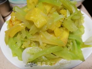 凤梨炒莴笋的做法步骤：5