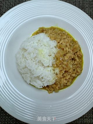 咖喱肉沫盖饭的做法步骤：13