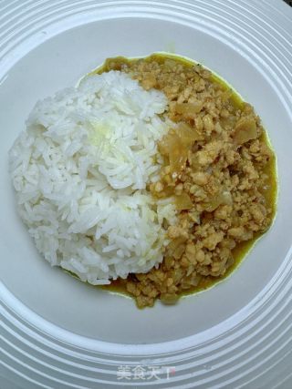 咖喱肉沫盖饭的做法步骤：14