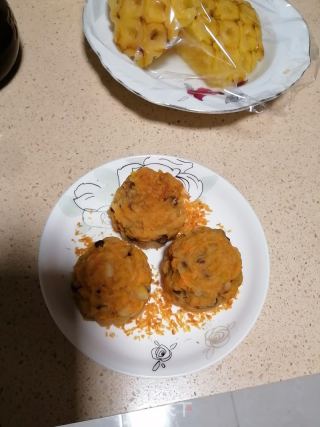 山药红薯饼的做法步骤：6