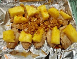 菠萝鸡翅的做法步骤：3