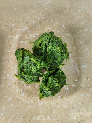 艾叶青团的做法步骤：7