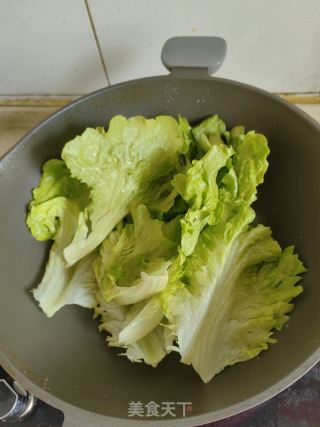 酱油生菜的做法步骤：2