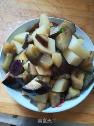 土豆烧茄子的做法