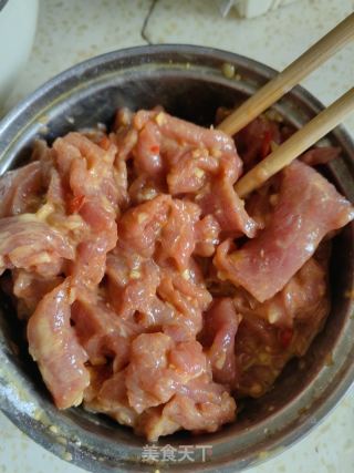 肉片拌蔬菜的做法步骤：8